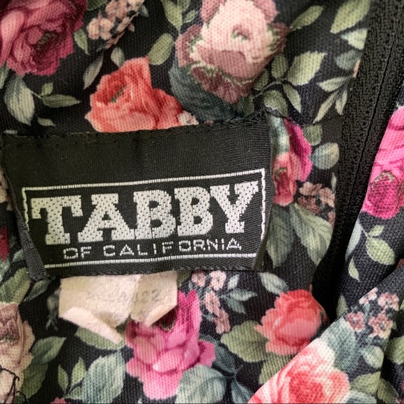 Vintage Peplum Shoulder Pad Dress - Picture 6 of 8